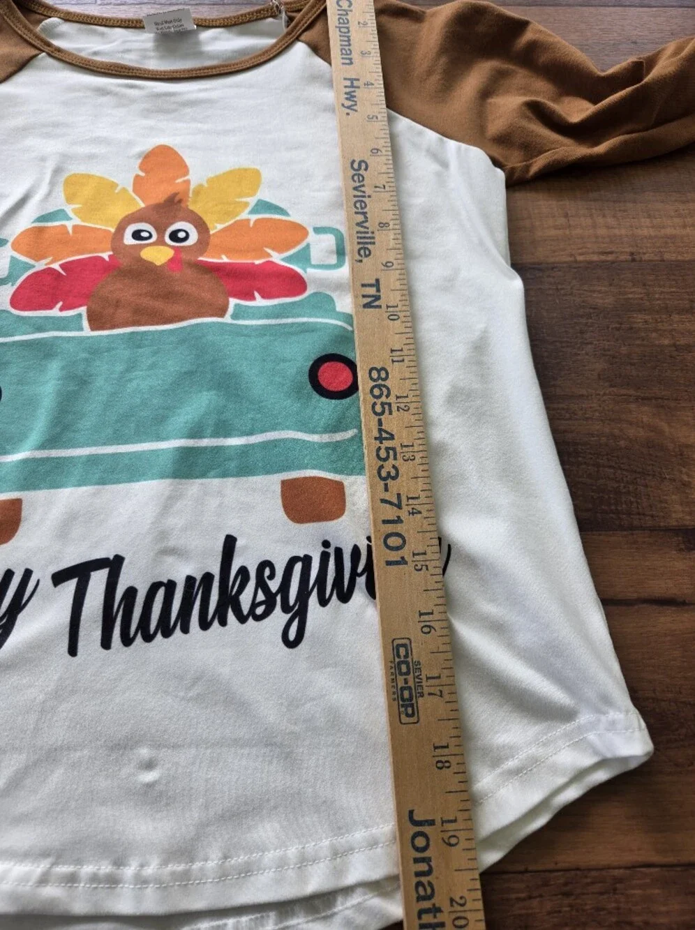 Kids  2 Piece Thanksgiving Turkey Set - Brown & White. Sz 4XL AGE 8-9T